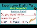 99% Get These English Questions Wrong 😱 Expert-Level English Test | Most People Fail ⚠️ | No.1