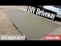 How to pour a Concrete Driveway Addition For Beginners DIY