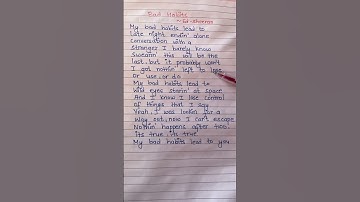 Thumbnail of Bad Habits ft. Ed-Sheeran #music #fyp #lyrics #trending #love #song