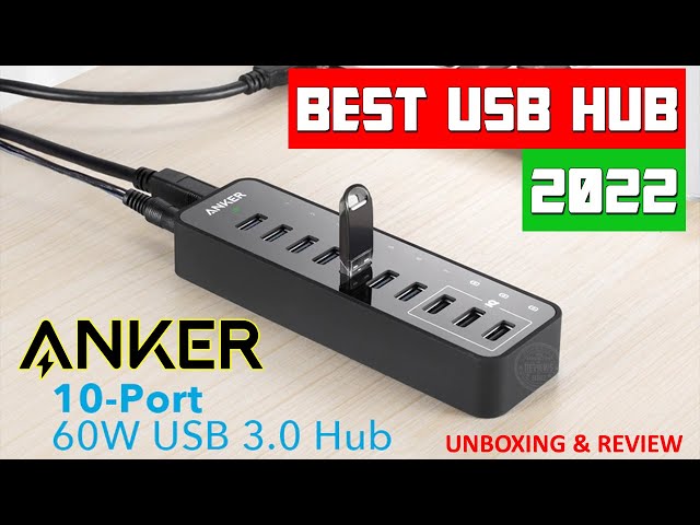 USB 3.0 10-Port Hub