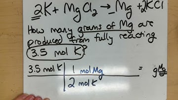 Stoichiometry: 2-3 step problems