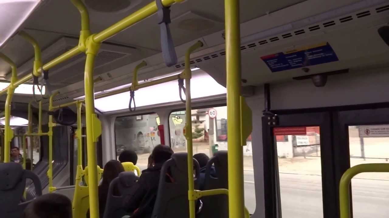 Interior Trólebus Millennium BRT o500UA Eletra Metra 8168