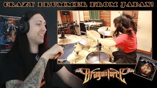 Black Metal Drummer Reacts: | JUNNA | Dragonforce  Through The Fire And Flames