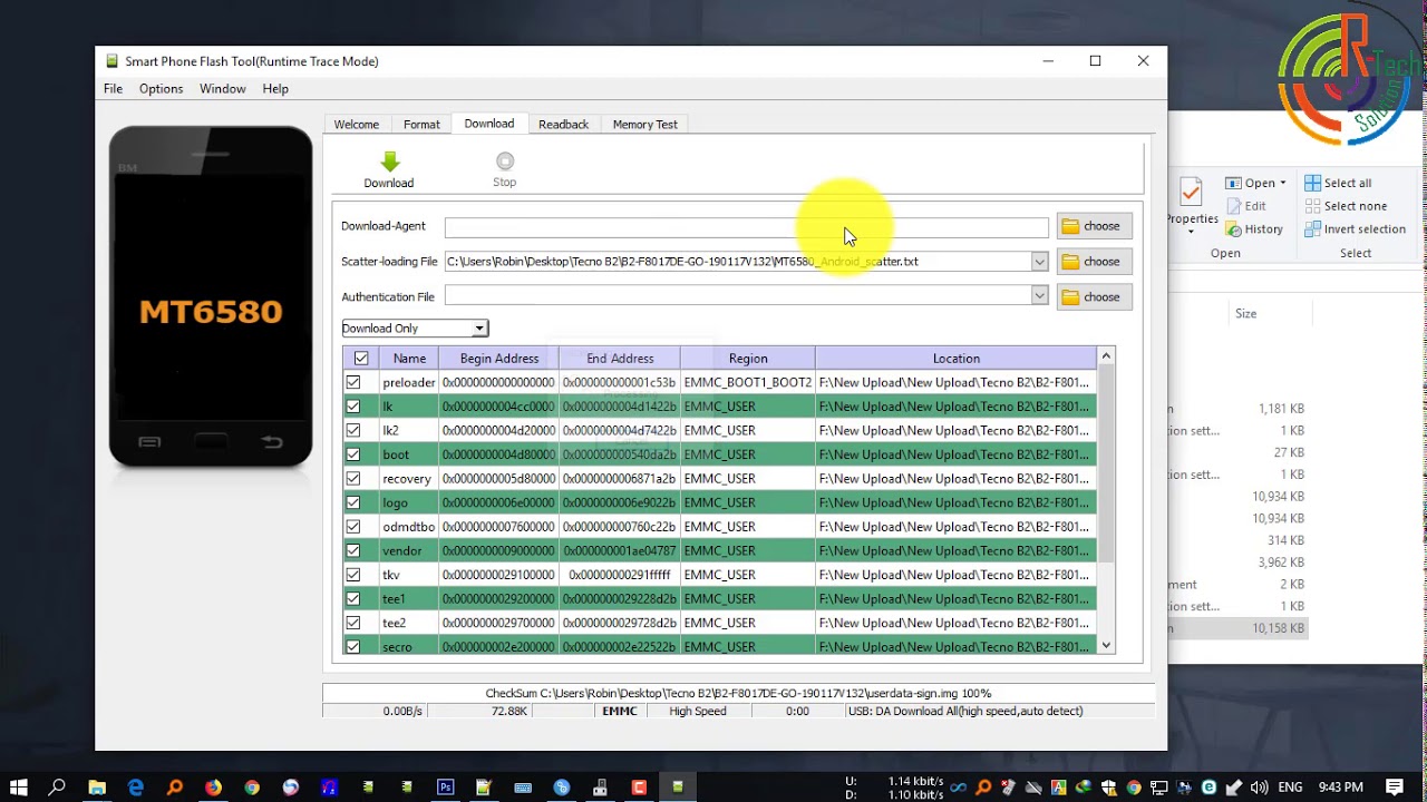 Tecno B2 Firmware + Flash Tool DA File Free - YouTube