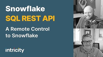 Snowflake SQL REST API - A Remote Control to Snowflake