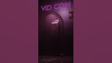 Rainy night made in Blender