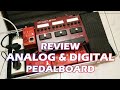 Review Bass Pedalboard: Analog Stompbox & Zoom B3n Digital Multieffect Processors