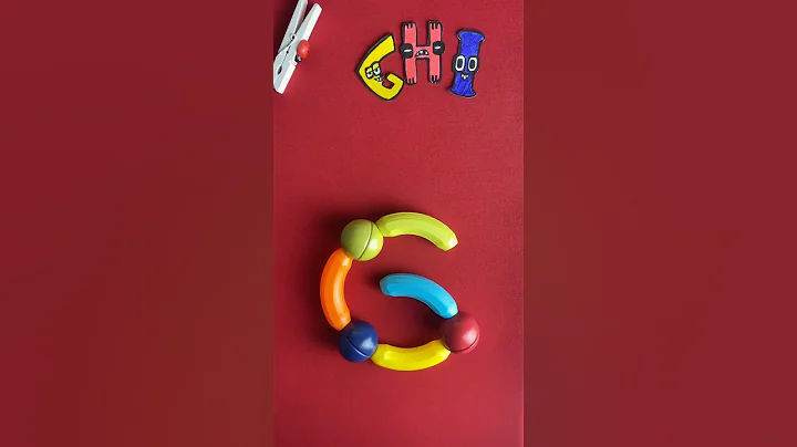 The entire alphabet in one hand GHI@ e& #magnetic #oddlysatisfying #satisfying