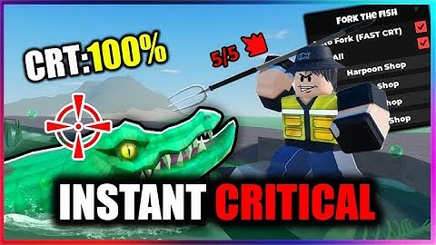 [🐟NEW] Fork the fish Script - INSTANT CRITICAL, AUTO FARM