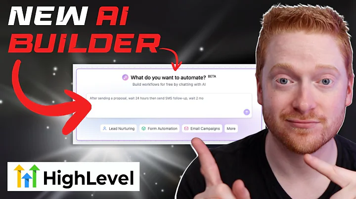 GoHighLevels' New AI Workflow Builder Is a Game Changer