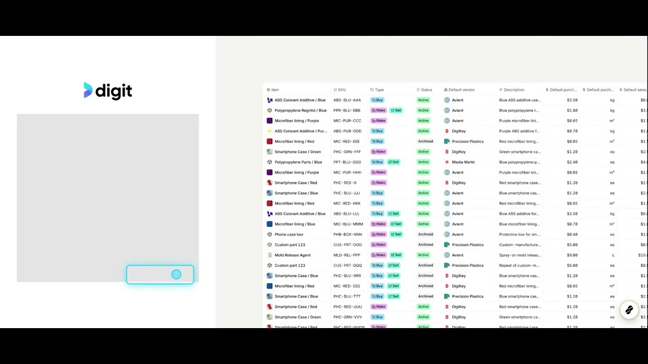Getting started with Digit: generating AI demo data for your workspace ...