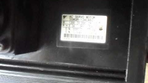 Sigma II servo drive-SGDM-15ADA-SA11140316-test Run