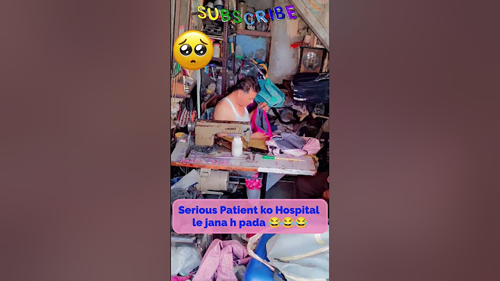 Patient Bahut Serious the Hospital Le jana pada 😞😞🤣#hospital#funnyvideo #patient #emergency#trending