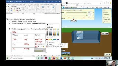 Density Simulation Walk Thru