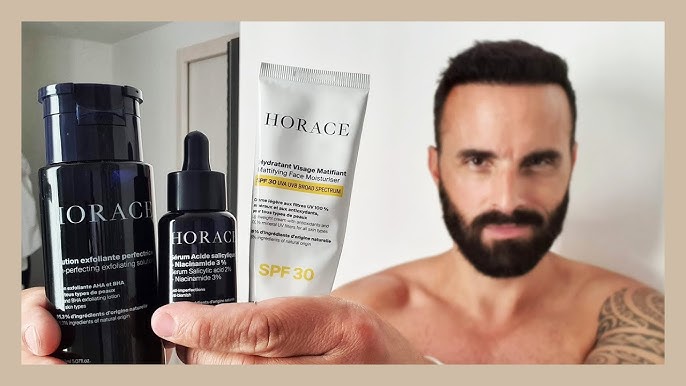Que valent les produits cosmétiques pour hommes HORACE ??? Test et Avis 