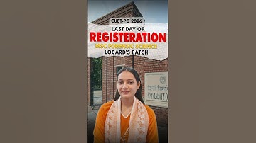 CUET PG 2026 Locard