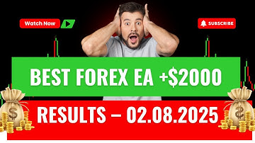 Best Forex EA 2025 – $2000 Daily Profits | Live Scalping Robot Results