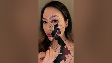 Handle with care #makeup #fragile #paint #painting #art #illusionmakeup #fyp #fy #foryou #foryoupage