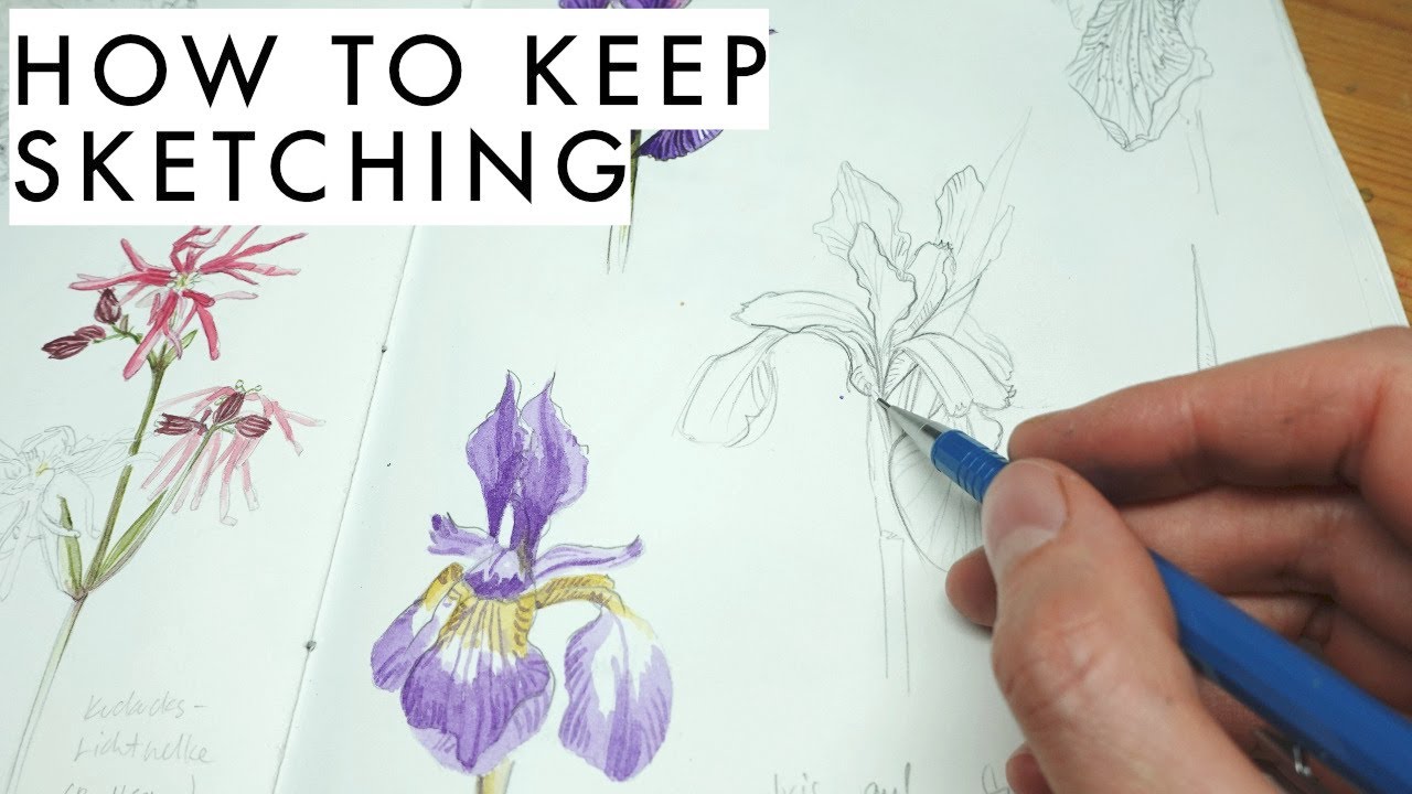 4 easy tips for your sketchbook practice how to keep sketching YouTube