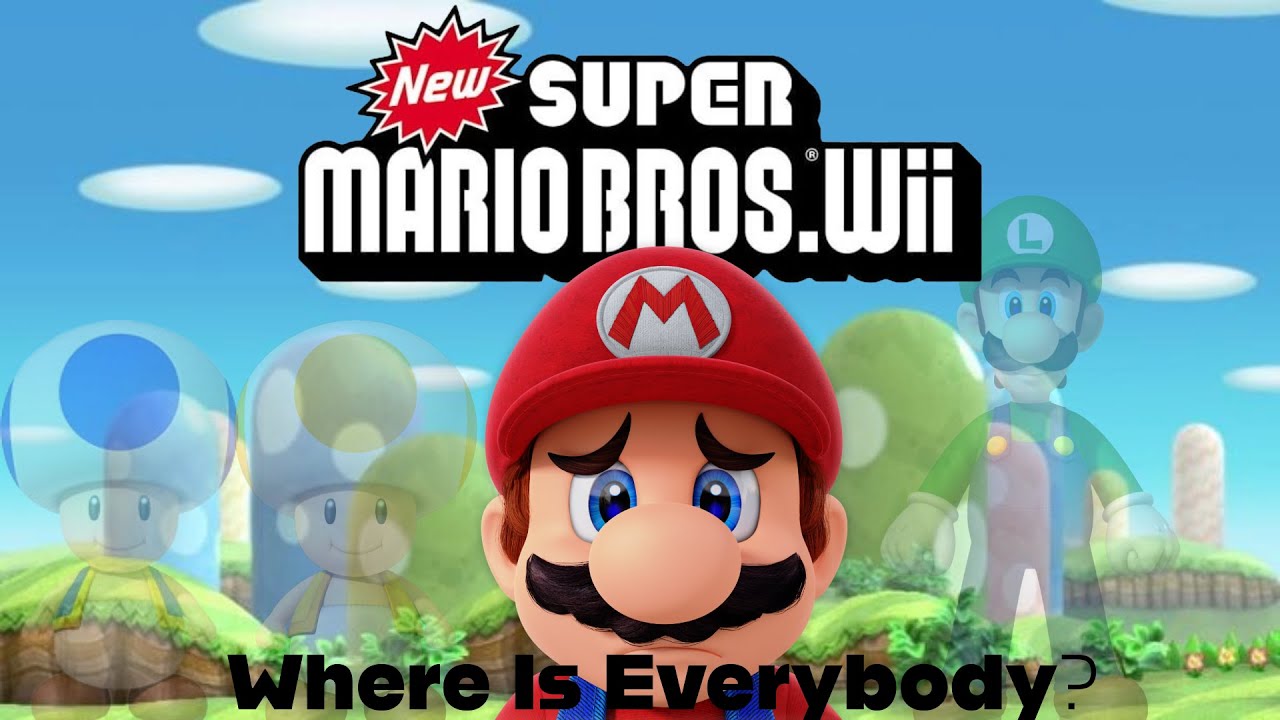 Playing New Supah Maro Bruhs Wee Wee by myself 🥲