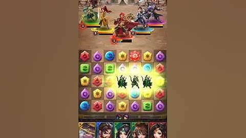 Mogulemon TK: Three Kingdoms & Puzzles, match 3 RPG - NEW Empires and Puzzles Contender!