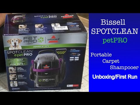 BISSELL SpotClean Pro Portable Carpet & Upholstery Cleaner Shampooer