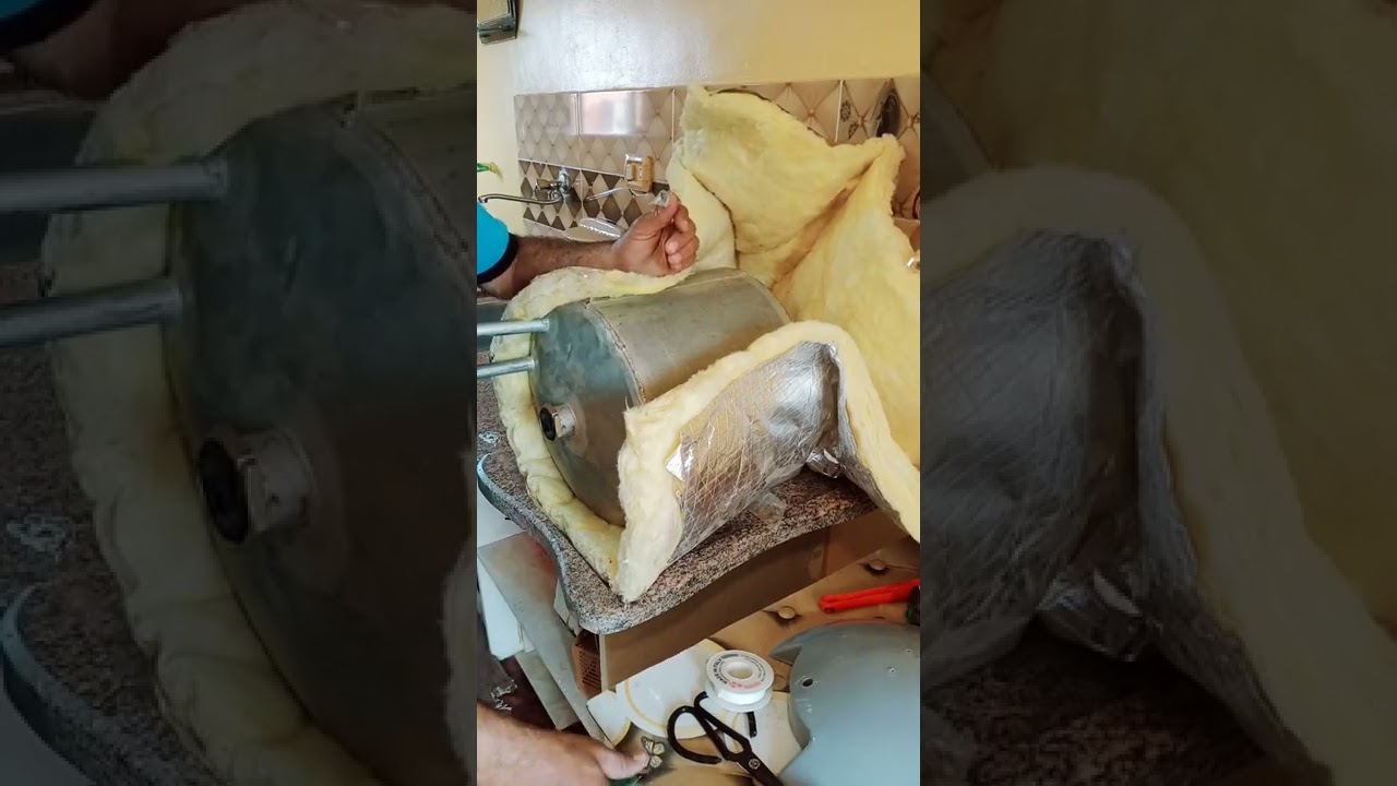 طريقه تجميع سخان الحمام  * تقفيل صنع سخان  بحترافيه