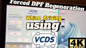 DPF Forced Regeneration activation using VCDS - VW, Audi, Seat, Skoda