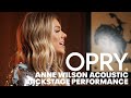 Anne Wilson Acoustic Performance of "Hold Your Horses" | Opry Backstage