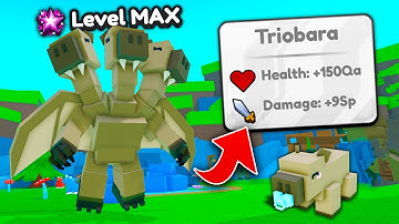 Unlocking MAX LEVEL Triobara In Capybara Evolution! (Roblox)