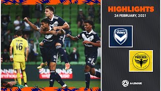 HIGHLIGHTS: Melbourne Victory v Wellington Phoenix | February 24 | A-League 2020/21 Season