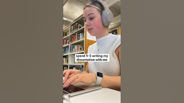 finish my dissertation with me! #shorts