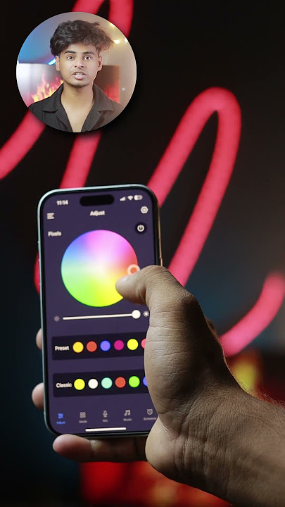 Room Glow-Up in Seconds! ✨ Lightify Lumix RGBIC Neon Lights 💡 #RoomMakeover #LEDLights
