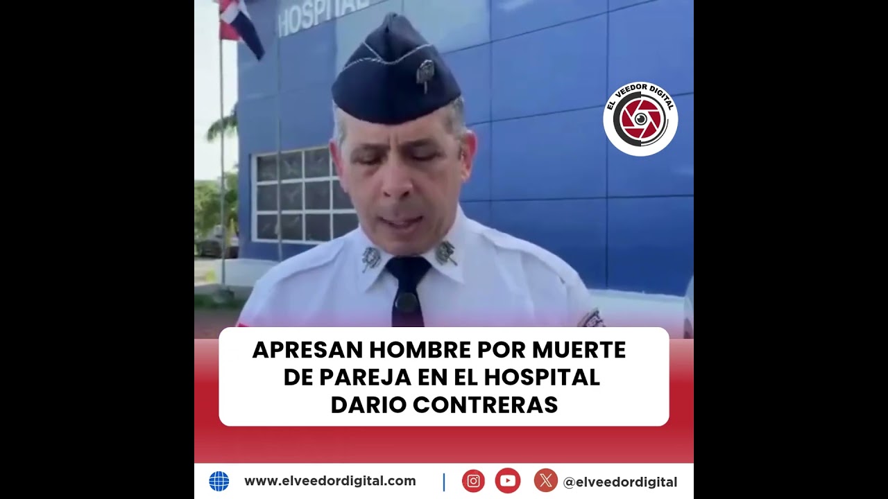 ARRESTAN A LA PAREJA DE LA MUJER MUERTA A TIROS EN EL ESTACIONAMIENTO DEL HOSPITAL DARÍO CONTRERAS