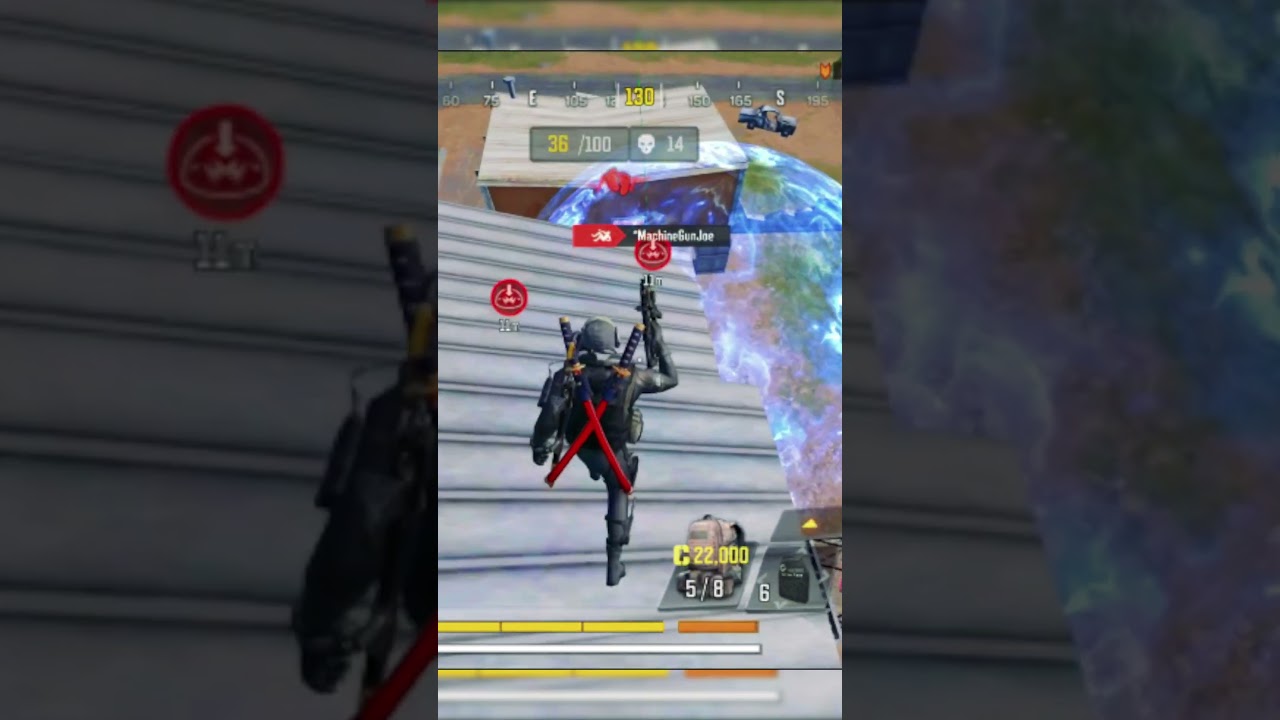 High Ground = Big Advantage! 🏔️🔥 Outplayed 3 Enemies | 1v3 Clutch | COD Mobile