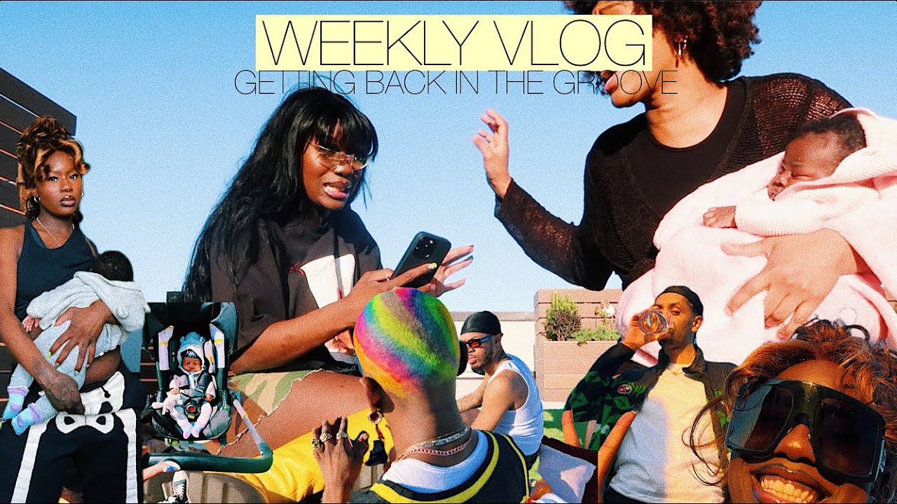 WEEKLY VLOG| GETTING BACK IN THE GROOVE - YouTube