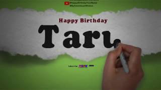 Happy Birthday Taru | Whatsapp Status Taru