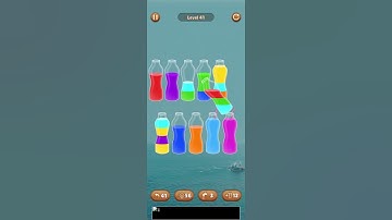 Water Sort | Level 41 #reel #watersort #watersortgame #watersortpuzzle #shortvideo #game #shorts