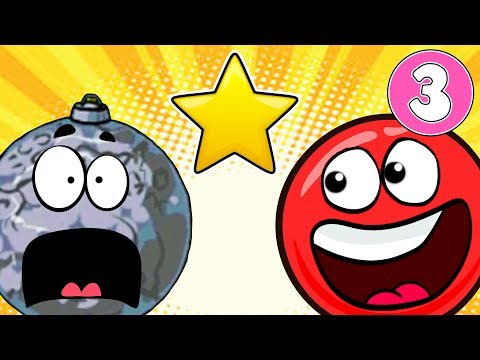 КРАСНЫЙ ШАР спасает любимую №3. ИГРА Red Ball 3 на канале Хвостик ТВ