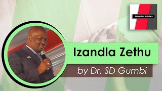 Dr SD Gumbi singing Izandla Zethu (Our Hands)
