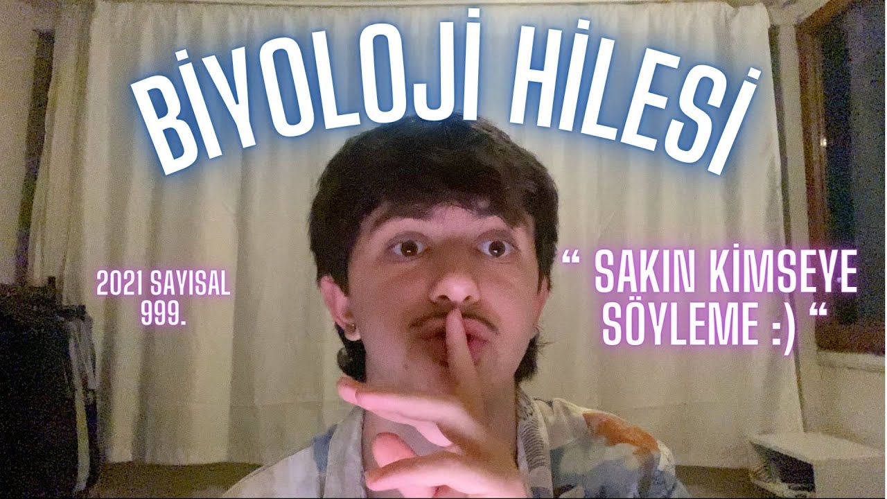 TYT AYT BİYOLOJİ HİLESİ?! (gizli bilgi)
