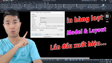 🔔VTP - DTP: LispCad in hàng hoạt bản vẽ trong Model và Layout, Lisp duy nhất cần có để in ấn!
