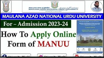 Manuu Merit based admission / How to apply for merit based 2023/24