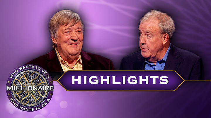 Stephen Fry Tries His Luck With This £125,000 Question | Who Wants To Be A Millionaire