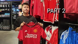 (VLOG 2) Tham quan áo bóng đá chính hãng tại Supersport Creset Mall Q7 và áo đấu các CLB mùa mới