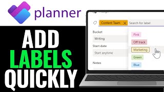 How to Quickly Add Labels in Microsoft Planner 2025 (Step-by-Step)