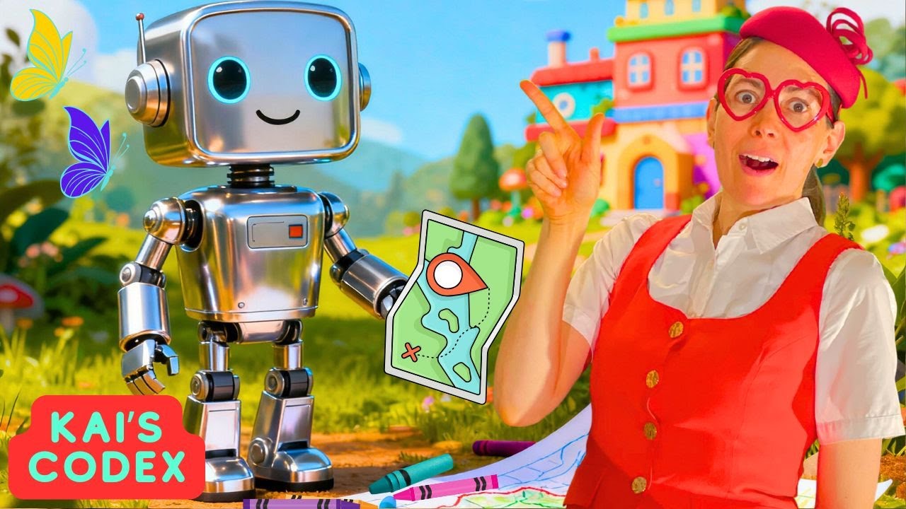 The Robots Secret Drawings Mystery Song! Fun Educational Learning Robot Mystery Music Video For Kids