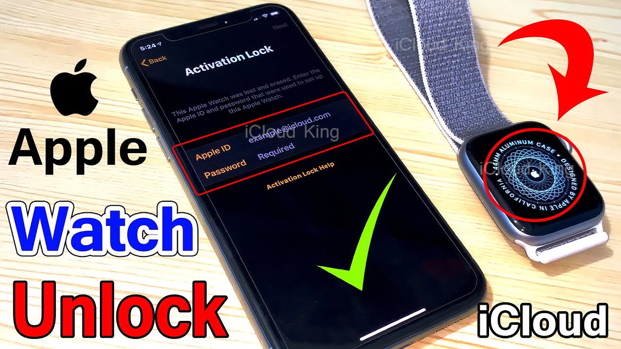 2021!! Unlock Apple Watch! Activation Lock! iWatch! Without Apple ID