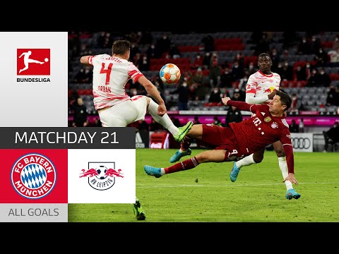 Lewandowski and Bayern March On | Bayern München - RB Leipzig 3-2 | All Goals | Bundesliga 2021/22