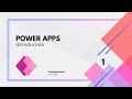Power apps - Introducción